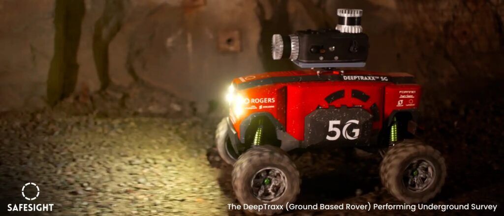 DeepTraxx Ground Based Survey Rover DeepTraxx Rover Mining UAVs vs Traditional Surveying