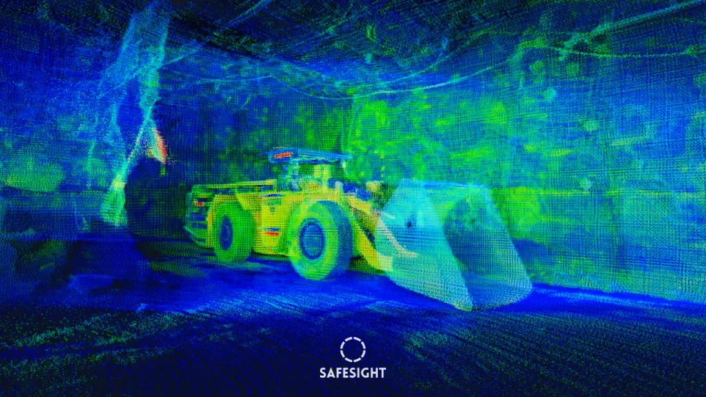 Underground LiDAR scan SafeSight Infrastructure Connectivity