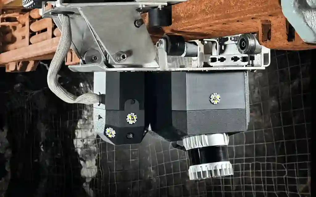 Alimak Rail-mounted platform for repeatable LiDAR and visual data capture in underground environments